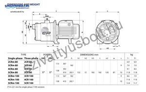 Pedrollo 3CR 80X