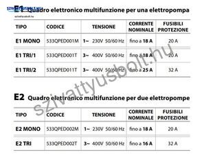 Pedrollo E1 TRI/1