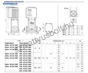 Pedrollo VSPm-HT 3/5