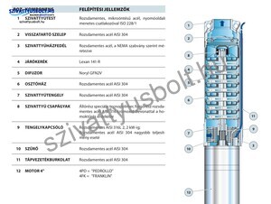 Pedrollo 4SR10m/5-PD