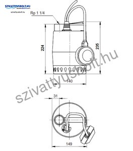 Grundfos Unilift KP 350 A1 5M