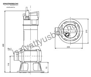 Grundfos Unilift AP50B.50.08.A1V 5M