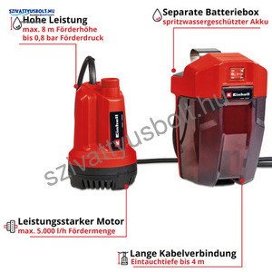 Einhell GE-SP 18 LI-Solo