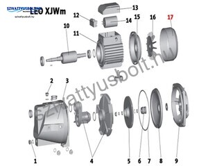 Leo XJWm 60/41 ventillátor burkolat (17)