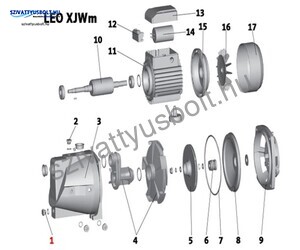 Leo XJWm 90/46 leeresztő csavar (1)