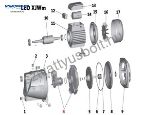 Leo XJWm 90/55 diffurzor ejektor (4)