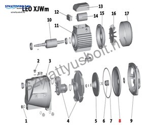 Leo XJWm 180/42 pajzs (8)