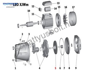 Leo XJWm 180/42 járókerék (5)